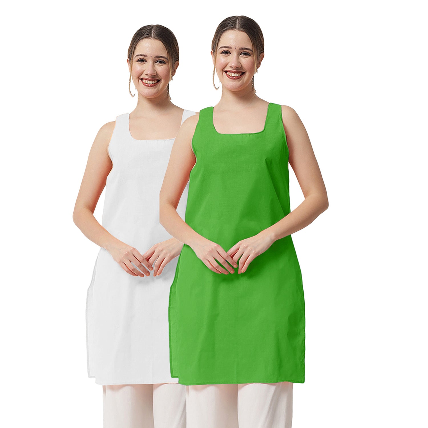 White and Green