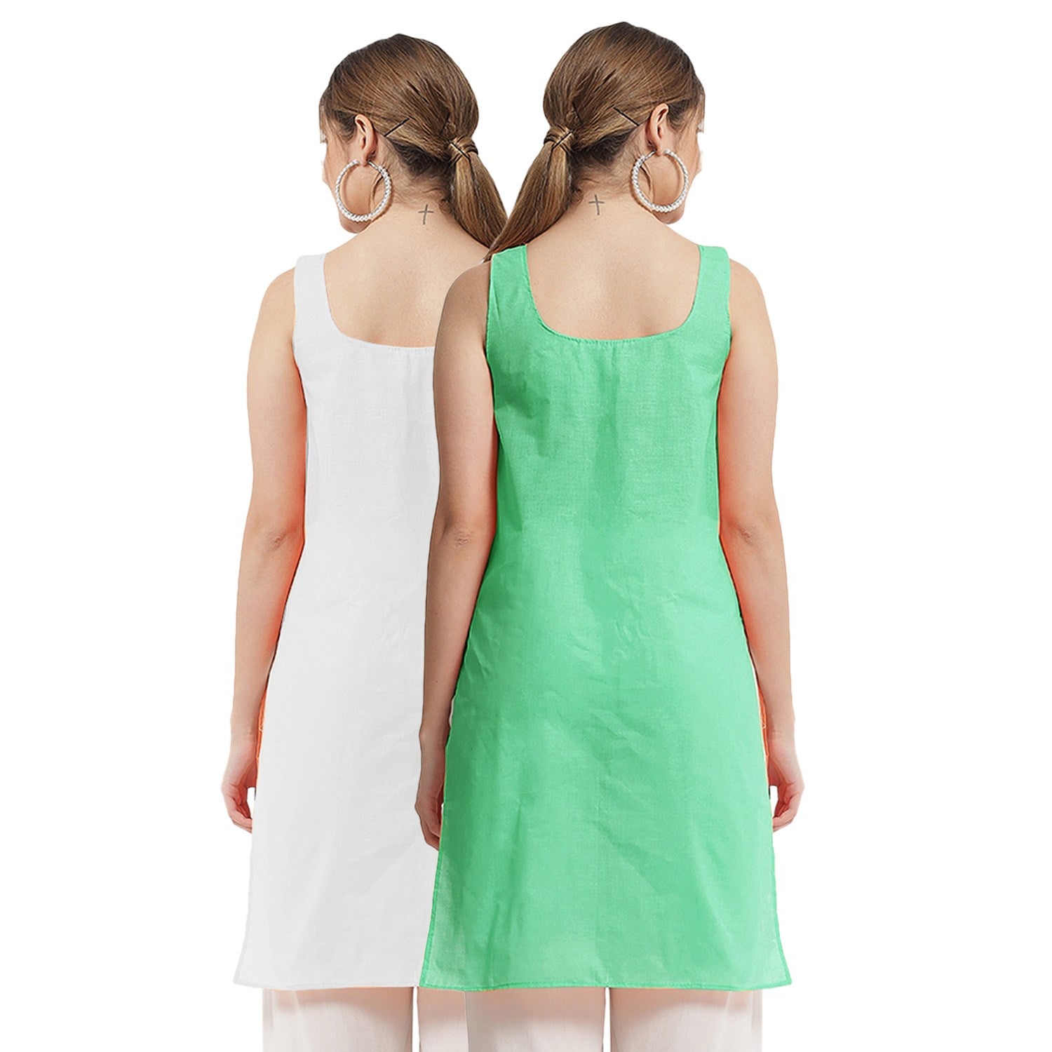 White and MintGreen