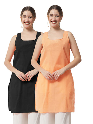Black and Peach